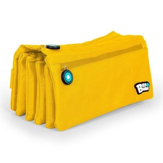 Estuche Portatodo Cuádruple Grafoplás Bits and Bobs Amarillo