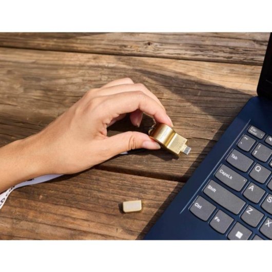 Pen USB SanDisk SDCZIA-128G-G46GLD 128 GB USB-C 300 MB/s Ouro