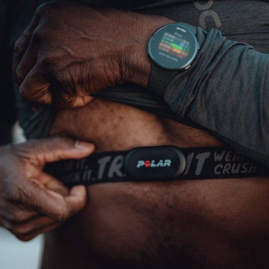 Monitor de ritmo cardíaco Polar H10 Pecho ANT+ Bluetooth Negro 400 h batería resistente agua