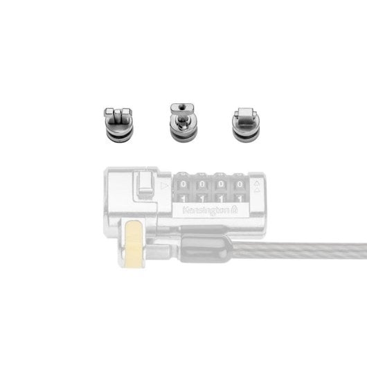Kit de âncoras de segurança ClickSafe para ranhuras universais Kensington