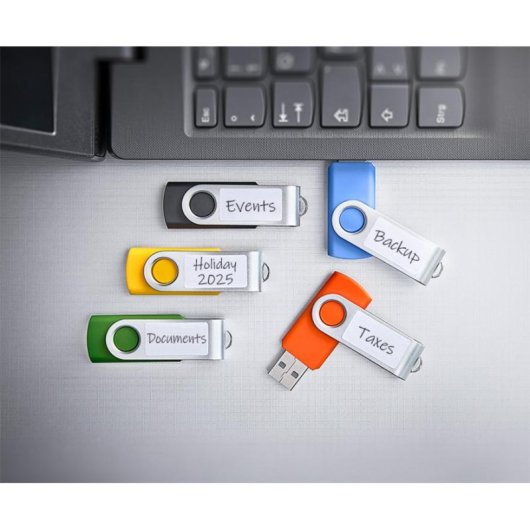 Clé USB Intenso Basic Line 8GB Multicolore USB-A 2.0 Pivotante