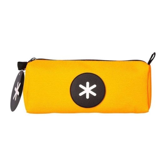 Astuccio Scolastico Triangolare ad Alta Capacità Antartik Senape