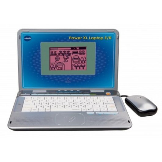 Portatile Educativo VTech Power XL Laptop E/R Argento 7-9 anni