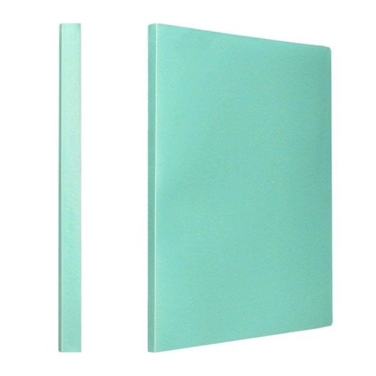 Cartella a buste plastiche A4 Liderpapel 40 buste trasparenti