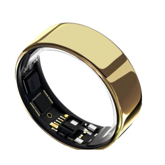 Anel inteligente Ultrahuman Air Bluetooth Ouro Autonomia 6 dias Android iOS Monitorização de saúde