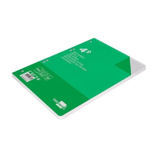 Quaderno Liderpapel 100 fogli 60g/m² quadrettato 6mm con margini