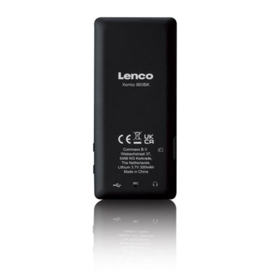 Lettore MP3 Lenco Xemio-860 8 GB Bluetooth 5.3 Auricolari inclusi