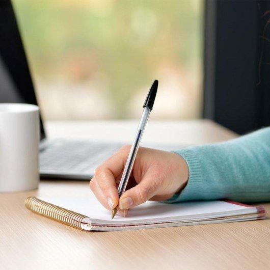 Bic Cristal Original Penna Tinta Olio Nera Scatola 50