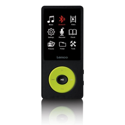 Lenco Xemio-860GN Lettore MP3 8GB Bluetooth 5.3 LCD Auricolari inclusi