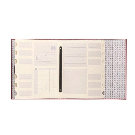 Cartella Classificatrice Liderpapel Folio Prolungato Rossa