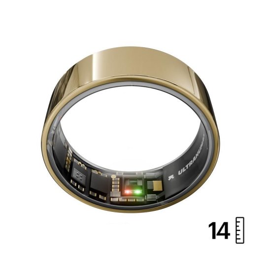 Anneau intelligent Ultrahuman Ring AIR Bluetooth Or IPX7 6 jours autonomie Android iOS Design compact