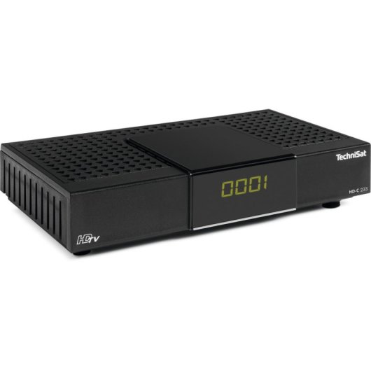 Descodificador TechniSat HD-C 233 DVB-C HD Preto