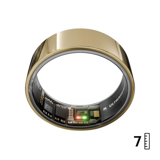 Anillo intelligent Ultrahuman Ring AIR Bluetooth IPX7 Autonomie 6 jours Android iOS Or
