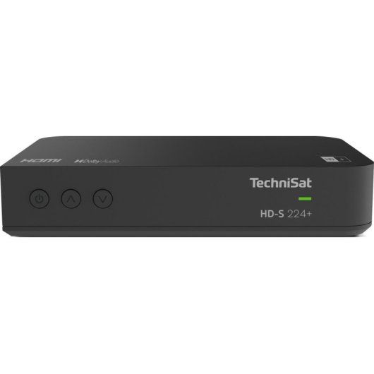 Descodificador Satélite TechniSat HD-S 224+ HD DVB-S2 Preto