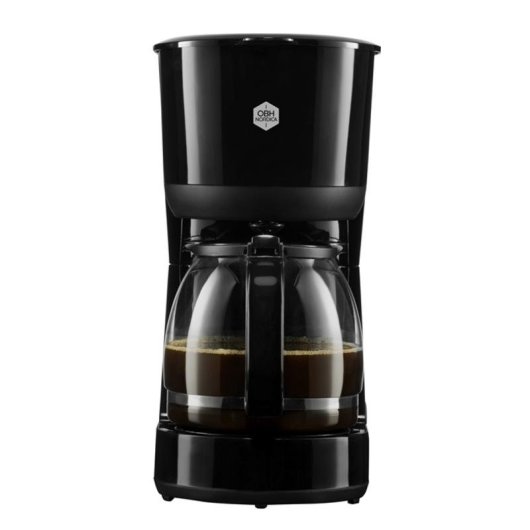 Cafetera de Goteo NORTHIO 22965 1,5 L 12 Tazas Negro Sistema antigoteo