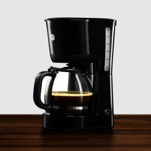 Cafetera de Goteo NORTHIO 22965 1,5 L 12 Tazas Negro Sistema antigoteo