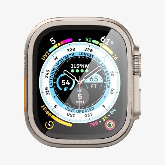 Protège-écran Titane Spigen pour Apple Watch Ultra 49mm