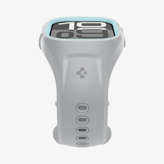 Cover Spigen Liquid Air Pro + Cinturino per Apple Watch 10 46mm Grigio