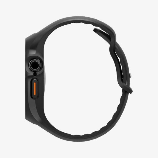 Cover Spigen Liquid Air Pro + Cinturino Apple Watch 10 46mm Nera Silicone