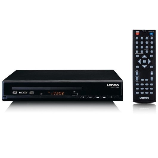 Leitor DVD Lenco DVD-120 Preto