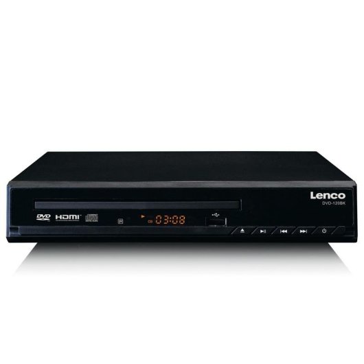 Leitor DVD Lenco DVD-120 Preto