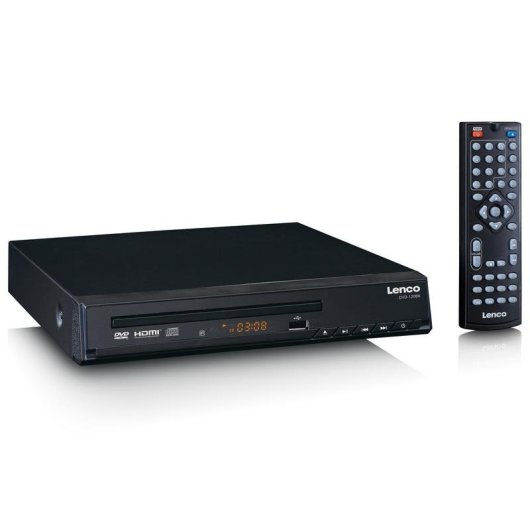 Leitor DVD Lenco DVD-120 Preto