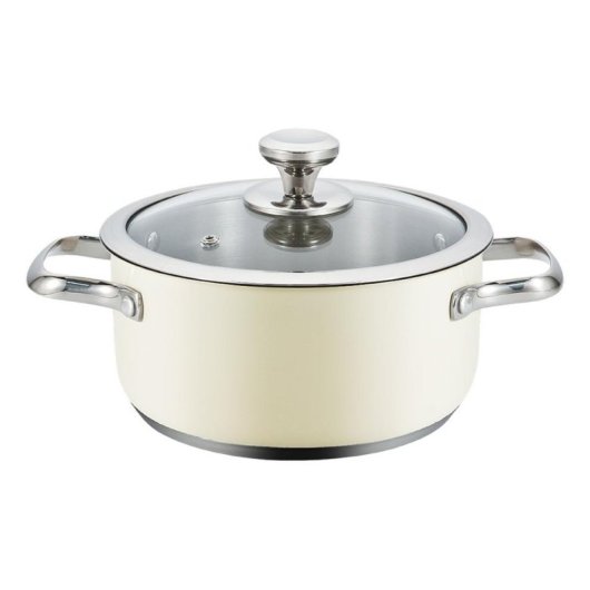 Sartén Multiuso Haeger 24 cm Acero Inoxidable Inducción