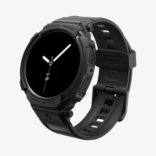 Funda Spigen Rugged Armor Pro para Samsung Watch 8 (40mm) Preto