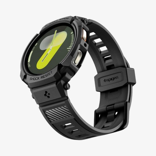 Funda Spigen Rugged Armor Pro para Samsung Watch 8 (40mm) Preto