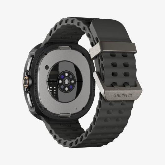 Cover Spigen Liquid Air per Samsung Watch 8 Classic 46mm Nero TPU