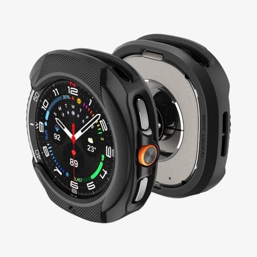 Cover Spigen Liquid Air per Samsung Watch 8 Classic 46mm Nero TPU