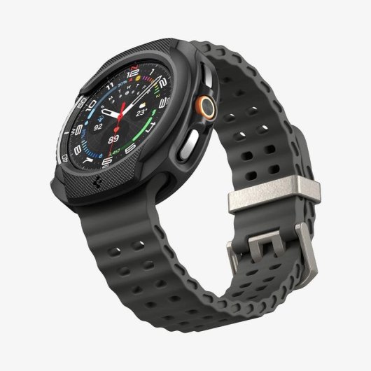Cover Spigen Liquid Air per Samsung Watch 8 Classic 46mm Nero TPU