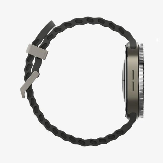 Cover Spigen Bezel Tune per Samsung Watch 8 44mm Nero Alluminio Acciaio Inossidabile