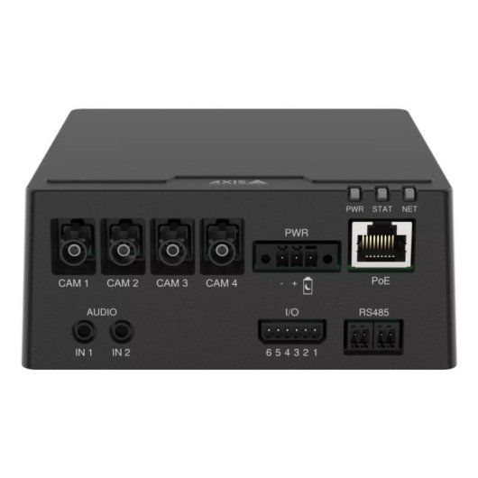 Unidad Base Axis F9114-R Mk II Interior Negra IP3X H.264 H.265 M-JPEG