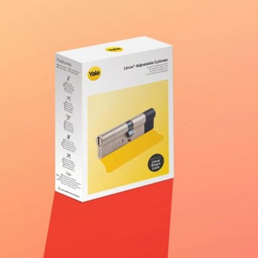 Cilindro Regolabile Yale Linus Compatibile con Serratura Intelligente Linus