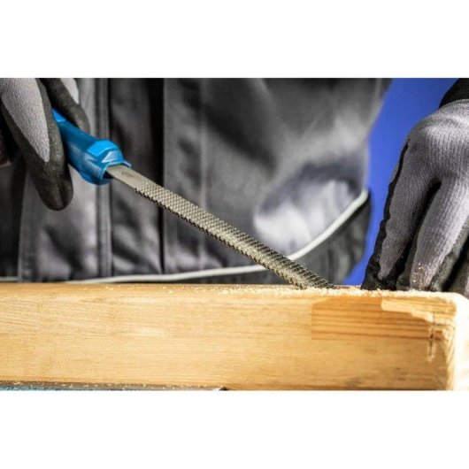 Râpe Pferd demi-ronde 200 mm pointe effilée pour bois