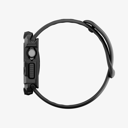 Funda Spigen Rugged Armor 2 pour Apple Watch 10/11 (42mm) Noir TPU