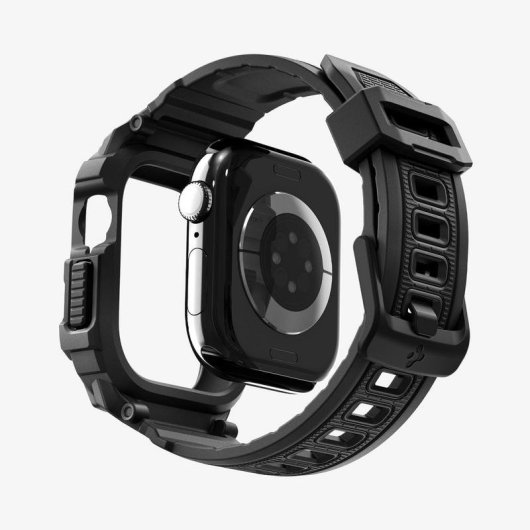 Cover Spigen Rugged Armor Pro 2 per Apple Watch 10/11 (46mm) Nera