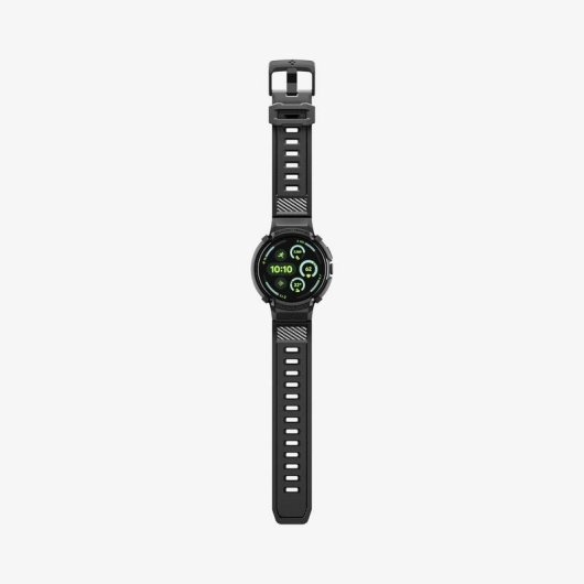 Funda Spigen Rugged Armor Pro + Stand pour Google Pixel Watch 4 (41mm) TPU Noir