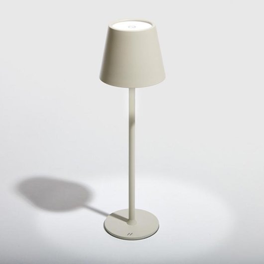 Lâmpada de mesa Muitomas TABLELAMPWH LED táctil 3 temperaturas de cor