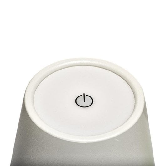 Lâmpada de mesa Muitomas TABLELAMPWH LED táctil 3 temperaturas de cor