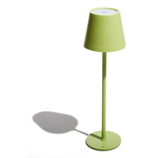 Lâmpada de mesa Muitomas TABLELAMPGN Verde LED 5W Táctil 3 temperaturas