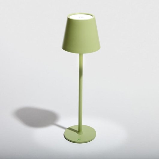 Lâmpada de mesa Muitomas TABLELAMPGN Verde LED 5W Táctil 3 temperaturas