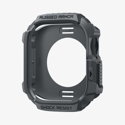 Funda Spigen Rugged Armor 2 para Apple Watch 10/11 46mm Gris TPU