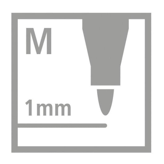 Estuche de 12 Rotuladores Ergonómicos Stabilo Cappi