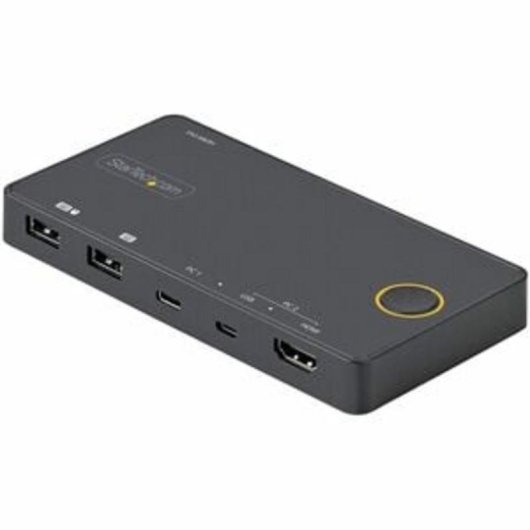 Conmutador KVM Startech 2 Puertos USB-C HDMI 4K 60Hz