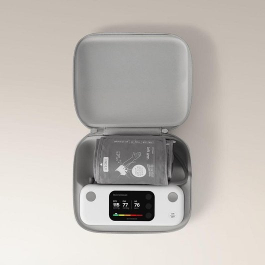 Tensiómetro Withings BPM Vision Blanco Con ECG y Pantalla 2.8"