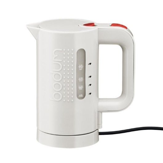 Bouilloire Bodum Bistro 0,5 L 700 W sans fil avec indicateur de niveau d'eau