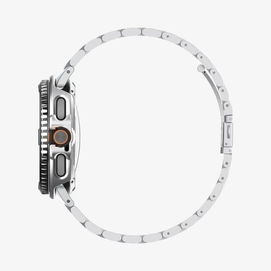 Protectora Spigen Bezel Tune Pro para Samsung Galaxy Watch 8 Classic 46mm Plata