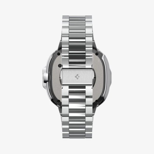 Protectora Spigen Bezel Tune Pro para Samsung Galaxy Watch 8 Classic 46mm Plata
